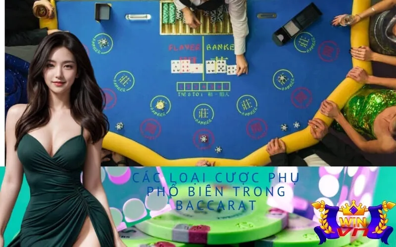 Các loại cược phụ phổ biến trong Baccarat